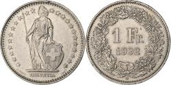 World Coins - Switzerland, Franc, 1992, Bern, Copper-nickel, , KM:24a.3