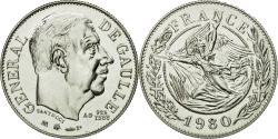 World Coins - France, Medal, Général De Gaulle, 1980, Santucci, , Silver