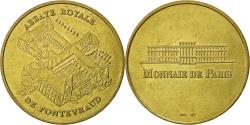 World Coins - France, Token, Touristic token, Abbaye de Fontevraud, 1998, Monnaie de Paris
