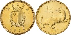 World Coins - Malta, Cent, 1998, British Royal Mint, Nickel-brass, , KM:93