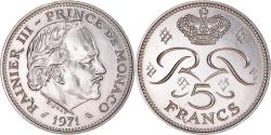 World Coins - Coin, Monaco, Rainier III, 5 Francs, 1971, , Copper-nickel, KM:150
