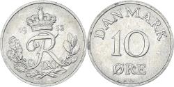 World Coins - Coin, Denmark, 10 Öre, 1953