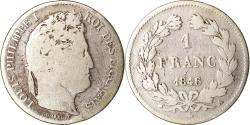 World Coins - Coin, France, Louis-Philippe, Franc, 1846, Paris, , Silver, KM:748.1