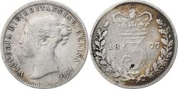 World Coins - Great Britain, Victoria, 3 Pence, 1877, Silver, , KM:730