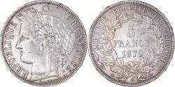 World Coins - Coin, France, Cérès, 5 Francs, 1870, Paris, , Silver, KM:818.1