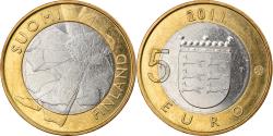 World Coins - Finland, 5 Euro, 2011, Vantaa, , Bi-Metallic, KM:171