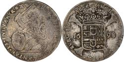 World Coins - Coin, Spanish Netherlands, BRABANT, Charles II, Escalin, 1698, Antwerp