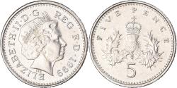 World Coins - Coin, Great Britain, 5 Pence, 1999