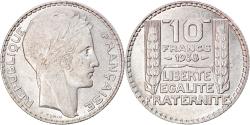 World Coins - Coin, France, Turin, 10 Francs, 1938, Paris, , Silver, KM:878