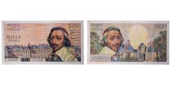 World Coins - France, 1000 Francs, Richelieu, 1956, A.290, EF(40-45), Fayette:42.23, KM:134a
