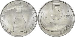 World Coins - Coin, Italy, 5 Lire, 1996, Rome, , Aluminum, KM:92