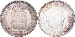 World Coins - Coin, Monaco, Rainier III, 10 Francs, 1966, Monnaie de Paris, , Silver