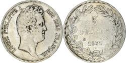 World Coins - Coin, France, Louis-Philippe, 5 Francs, 1831, Rouen, , Silver