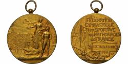 World Coins - France, Medal, Fédération Gymnastique et Sportive, Fontenay-le-Comte, 1908