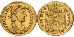 Ancient Coins - Roman Empire, Gratian, Solidus, 375-378, Treveri, Gold, , RIC:39d