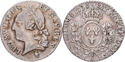 World Coins - France, Louis XV, 1/20 Ecu à la vieille tête (6 sols), 1779, Paris, Silver