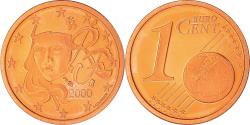 World Coins - France, Euro Cent, 2000, Paris, Proof / BE, , Copper Plated Steel