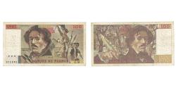 World Coins - France, 100 Francs, Delacroix, 1979, Q.10, VF(20-25), Fayette:69.2b, KM:154a