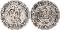 World Coins - Coin, West Africa, 50 Francs, 1972