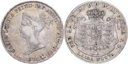 World Coins - Duchy of Parma and Piacenza, Maria Luigia, 1 Lira, 1815, Parma, Silver