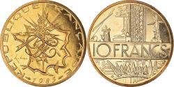 World Coins - Coin, France, Mathieu, 10 Francs, 1985, Paris, , Nickel-brass, KM:940
