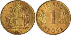 World Coins - Coin, Iceland, Krona, 1974