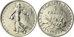 World Coins - Coin, France, Semeuse, Franc, 1983, Paris, , Nickel, KM:925.1