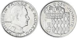 World Coins - Coin, Monaco, Rainier III, Franc, 1977, , Nickel, KM:140, Gadoury:MC
