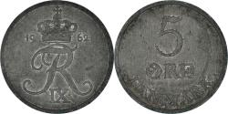 World Coins - Coin, Denmark, Frederik IX, 5 Öre, 1962, Copenhagen, , Zinc, KM:843.2