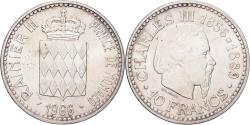 World Coins - Coin, Monaco, Rainier III, 10 Francs, 1966, Monnaie de Paris, , Silver