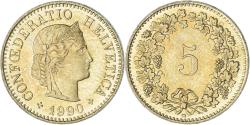 World Coins - Coin, Switzerland, 5 Rappen, 1990