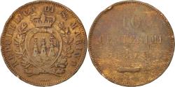World Coins - Coin, San Marino, 10 Centesimi, 1875, , Copper, KM:2