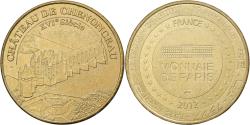 World Coins - France, Token, Chenonceau -  Chateau n°3, 2012, Copper-nickel Aluminium, MDP