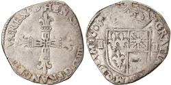 World Coins - Coin, France, Henri IV, 1/4 Ecu, 1605, Morlaas, , Silver, Duplessy:1240