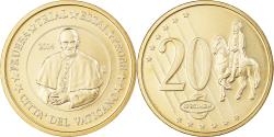 World Coins - Vatican, 20 Euro Cent, 2014, unofficial private coin, , Brass