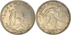 World Coins - Coin, Luxembourg, Charlotte, Franc, 1928, , Nickel, KM:35