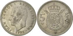 World Coins - Coin, Spain, Juan Carlos I, 25 Pesetas, 1977, , Copper-nickel, KM:808