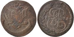 World Coins - Coin, Russia, Catherine II, 5 Kopeks, 1775, Ekaterinbourg, , Copper