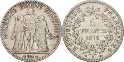 World Coins - Coin, France, Hercule, 5 Francs, 1878, Bordeaux, , Silver, KM:820.2