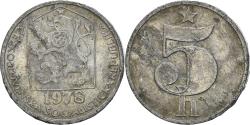 World Coins - Coin, Czechoslovakia, 5 Haleru, 1978