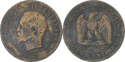 World Coins - Coin, France, Napoleon III, Napoléon III, 2 Centimes, 1853, Strasbourg