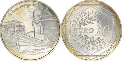 World Coins - France, 10 Euro, Petit prince navigue, 2016, Paris, , Silver