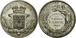 World Coins - France, Medal, Musique, Conservatoire de Toulouse, 1894, , Copper