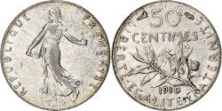 World Coins - France, 50 Centimes, Semeuse, 1910, Paris, Silver, , Gadoury:420