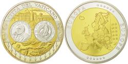 World Coins - Vatican, Medal, L'Europe, Jean-Paul II, 2004, , Silver