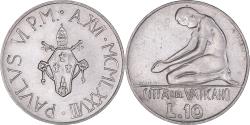 World Coins - Coin, VATICAN CITY, Paul VI, 10 Lire, 1978, , Aluminum, KM:134