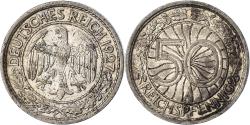 World Coins - Coin, GERMANY, WEIMAR REPUBLIC, 50 Reichspfennig, 1927