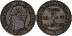 World Coins - France, Token, Visite de Napoléon III à Lille, 1853, Bronze,