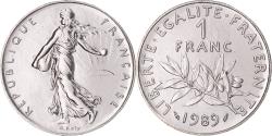 World Coins - Coin, France, Semeuse, Franc, 1989, Paris, série FDC, , Nickel