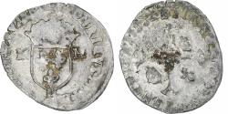 World Coins - France, Henri IV, Douzain aux deux H, 1593, Montpellier, , Billon